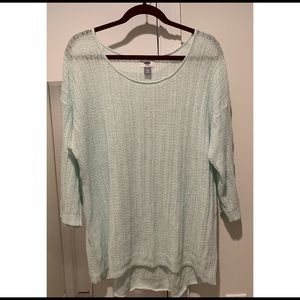 Old Navy Sea-foam Knit Sweater!